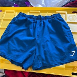 Gymshark Men's Blue Athletic Shorts